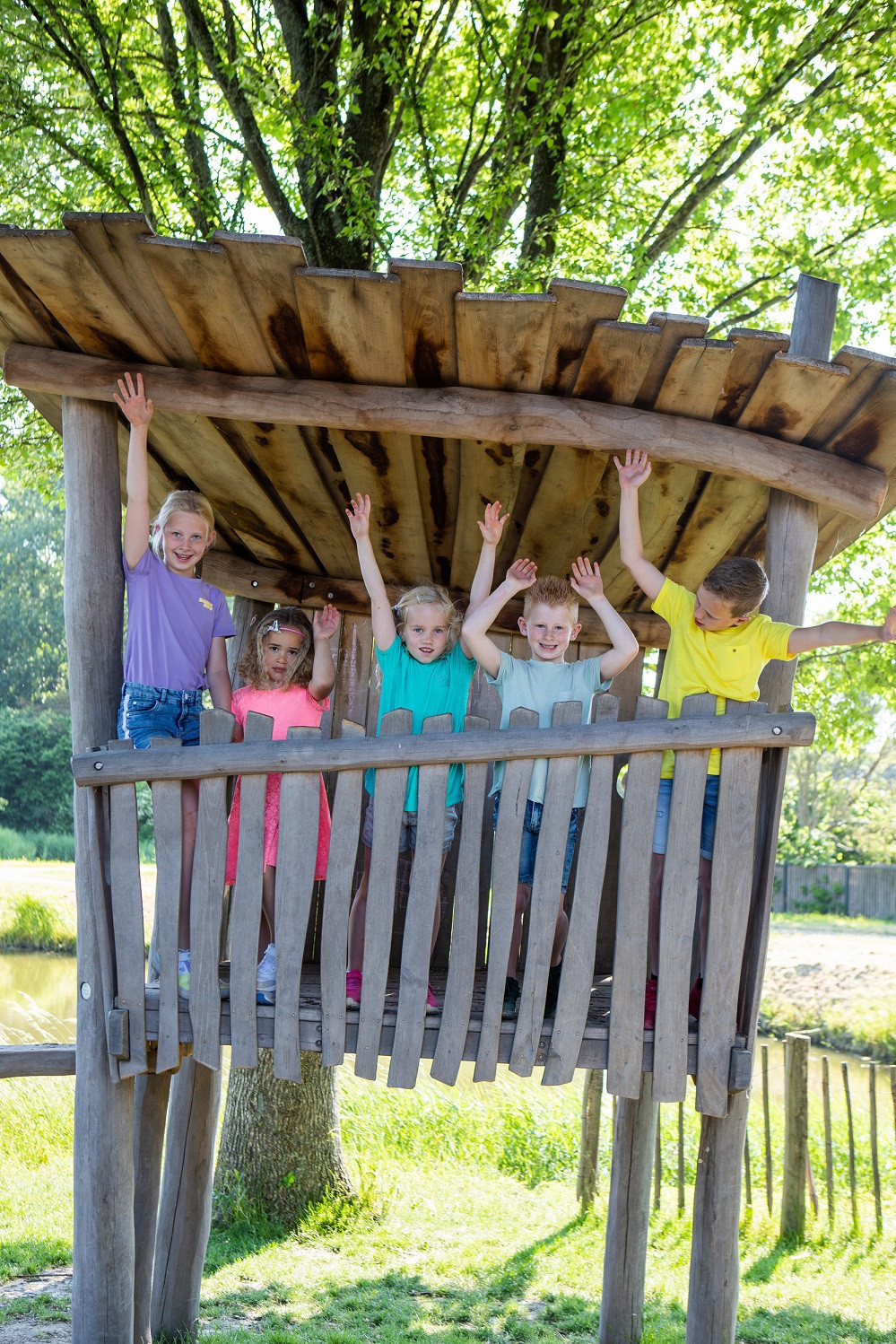 BSO kinderen in het speelhuis