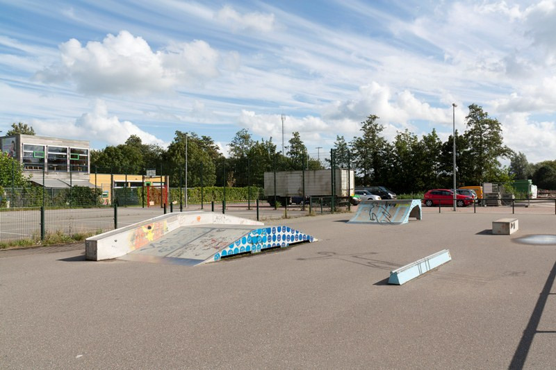 skatebaan bij BSO De Singel