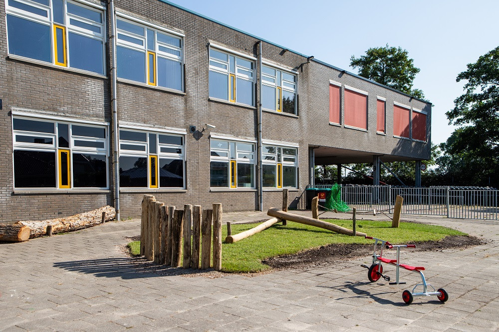 plein van kinderdagverblijf Volendam Don Bosco
