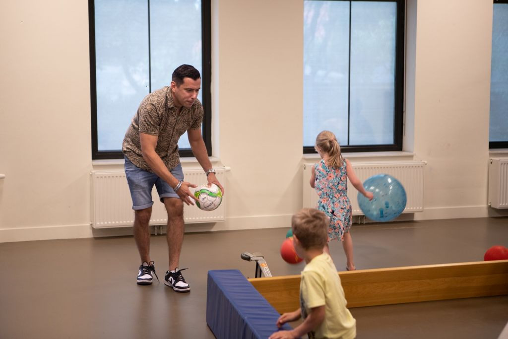 spelen met een bal