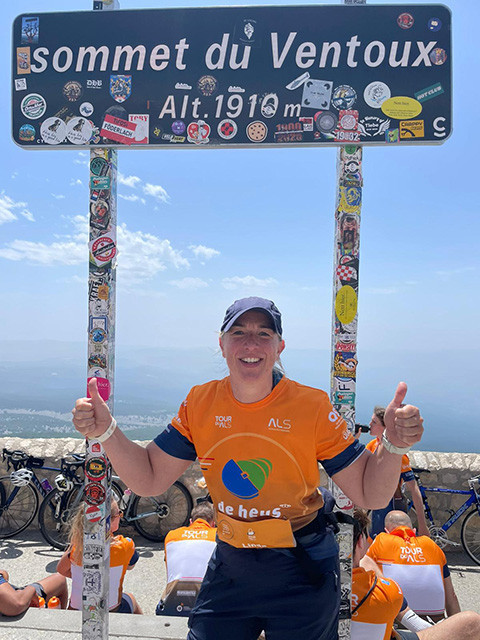 regiomanager linda na beklimming montventoux tourduals