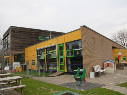 buitenkant gebouw locatie Edam
